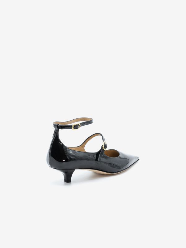 PROSPERINE Decollete tc 30 2 cinturini vernice Nero PROSPERINE Decollete tc 30 2 cinturini vernice Nero