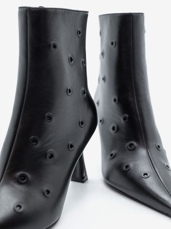 ROBERTO FESTA Stivaletto tc 70 pelle con borchie Nero ROBERTO FESTA Stivaletto tc 70 pelle con borchie Nero