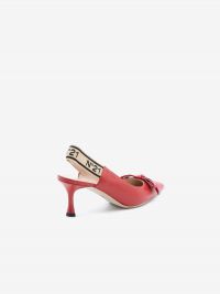 N°21 Slingback pelle tc 5 Rosso