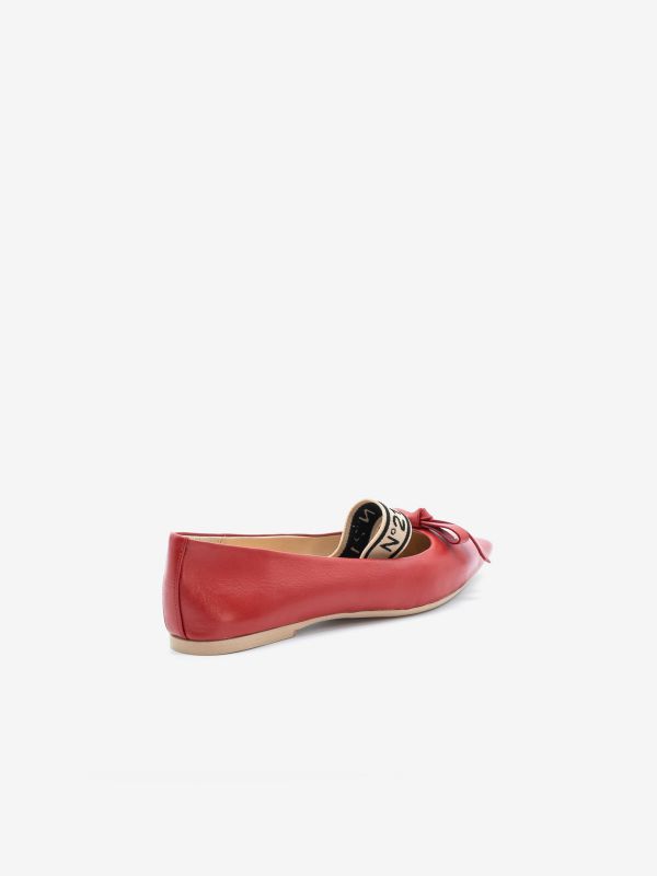 N°21 Ballerina pelle Rosso N°21 Ballerina pelle Rosso