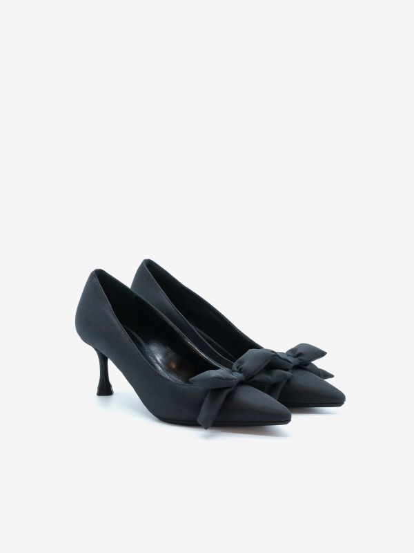 N°21 Decollete tc 5 raso Nero N°21 Decollete tc 5 raso Nero