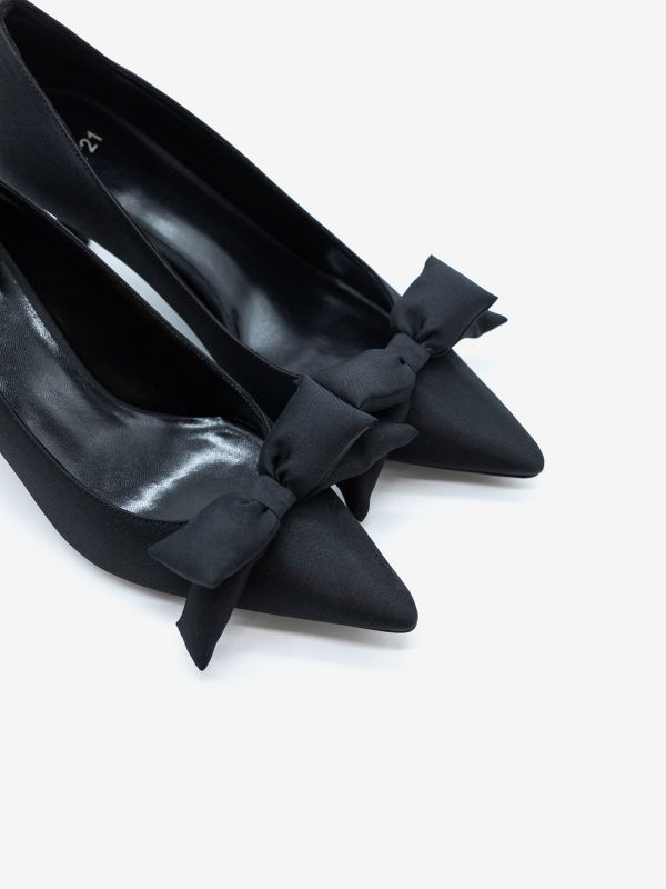 N°21 Decollete tc 5 raso Nero N°21 Decollete tc 5 raso Nero