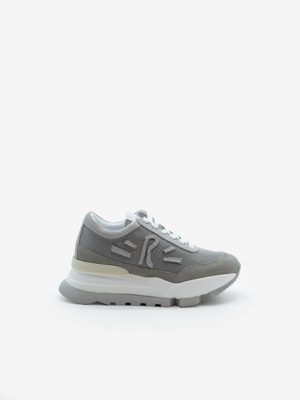 RUCOLINE Sneakers tessuto tc 7 cm Grigio RUCOLINE Sneakers tessuto tc 7 cm Grigio