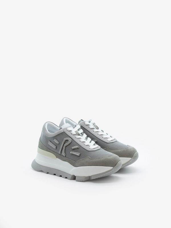 RUCOLINE Sneakers tessuto tc 7 cm Grigio RUCOLINE Sneakers tessuto tc 7 cm Grigio
