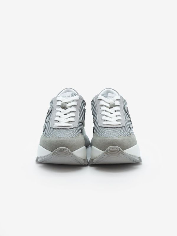 RUCOLINE Sneakers tessuto tc 7 cm Grigio RUCOLINE Sneakers tessuto tc 7 cm Grigio