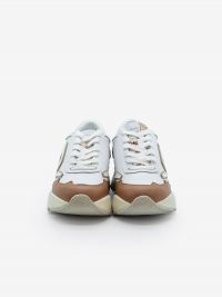 RUCOLINE Sneakers bianca/cuoio tc 5 cm Bianco RUCOLINE Sneakers bianca/cuoio tc 5 cm Bianco
