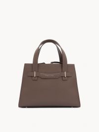 ORCIANI POSH M: Borsa a mano due manici pelle Taupe