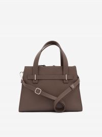 ORCIANI POSH M: Borsa a mano due manici pelle Taupe