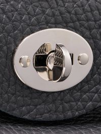 ZANELLATO Postina small con tracolla a nastro Nero