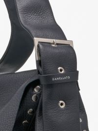 ZANELLATO Postina small con tracolla a nastro Nero