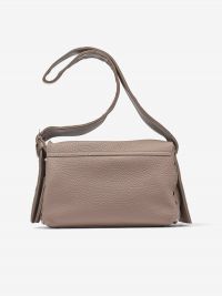 ZANELLATO Postina small con tracolla a nastro Fango