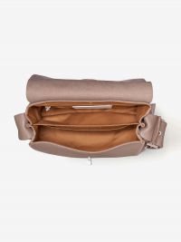 ZANELLATO Postina small con tracolla a nastro Fango