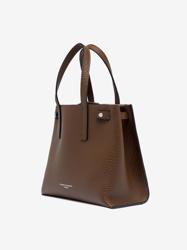 GIANNI CHIARINI Altea: borsa piccola due manici Cuoio