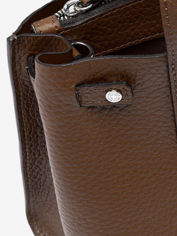 GIANNI CHIARINI Altea: borsa piccola due manici Cuoio