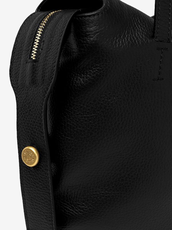 GIANNI CHIARINI Oriana: borsa grande due manici pelle Nero