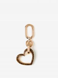 BORBONESE Portachiavi cuore tartarugato 