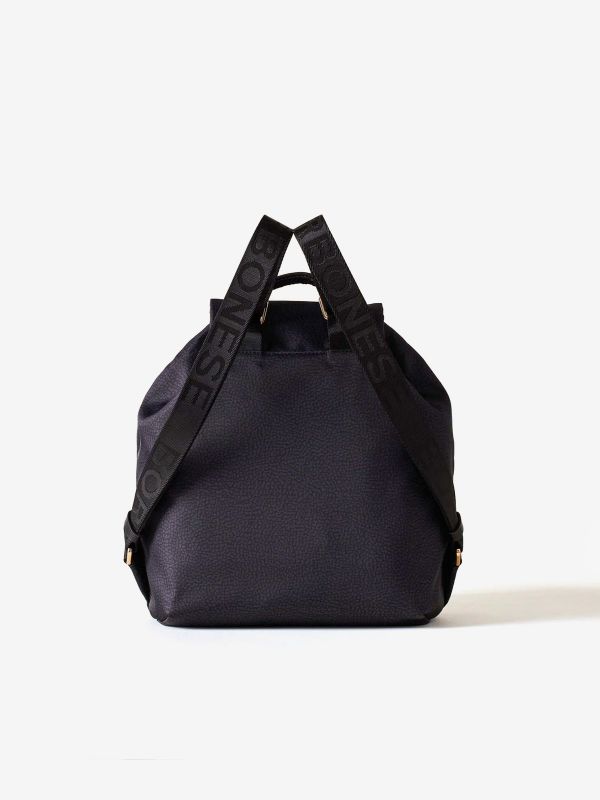 BORBONESE Zaino tessuto Nero