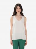 P.A.R.O.S.H. Blusa paillettes Panna P.A.R.O.S.H. Blusa paillettes Panna