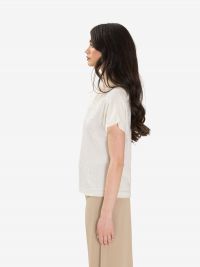 P.A.R.O.S.H. Blusa paillettes Panna P.A.R.O.S.H. Blusa paillettes Panna