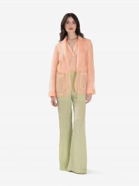 FORTE FORTE Blazer organza Pesca