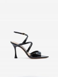 FRANCESCO SACCO Sandalo tc 9 cm multicinturini Nero