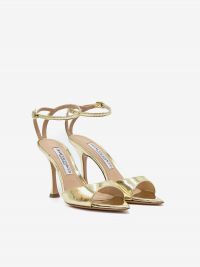 FRANCESCO SACCO Sandalo tc 9 cm Platino