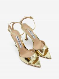 FRANCESCO SACCO Sandalo tc 9 cm Platino