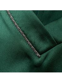 PESERICO Canotta seta scollo a v Verde