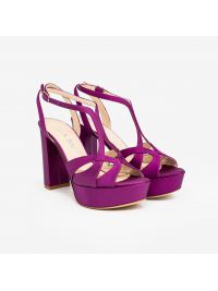 LELLA BALDI Miracolosa raso Magenta