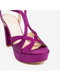 LELLA BALDI Miracolosa raso Magenta