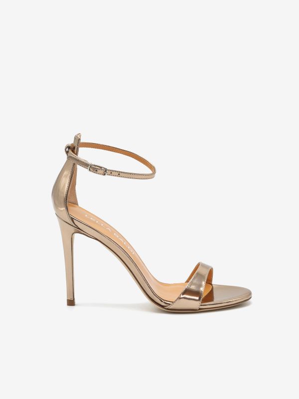 LELLA BALDI Sandalo tc 9 cm Oro rosa LELLA BALDI Sandalo tc 9 cm Oro rosa