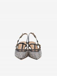 LELLA BALDI Chanel tc 5 cm bianco/nero + borchie LELLA BALDI Chanel tc 5 cm bianco/nero + borchie