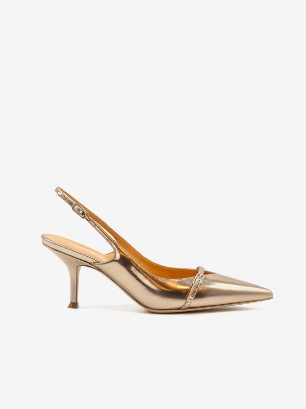 LELLA BALDI Chnael tc 7 cm pelle con fibbia Rame LELLA BALDI Chnael tc 7 cm pelle con fibbia Rame