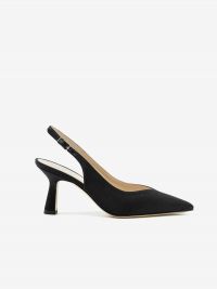 LELLA BALDI Chanel raso tc 7 cm Nero LELLA BALDI Chanel raso tc 7 cm Nero