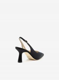LELLA BALDI Chanel raso tc 7 cm Nero LELLA BALDI Chanel raso tc 7 cm Nero