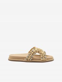 NOA HARMON Ciabatta raffia Beige NOA HARMON Ciabatta raffia Beige