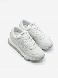 RUCOLINE Sneakers pelle tc 7 cm Bianco
