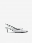 LELLA BALDI Chanel raso tc 7 cm Nero LELLA BALDI Chanel raso tc 7 cm Nero