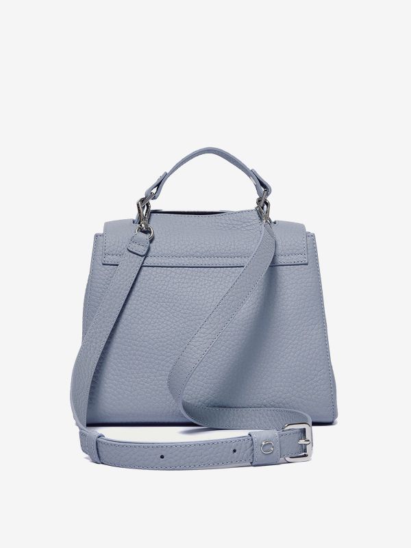 ORCIANI Sveva piccola con tracolla Celeste polvere