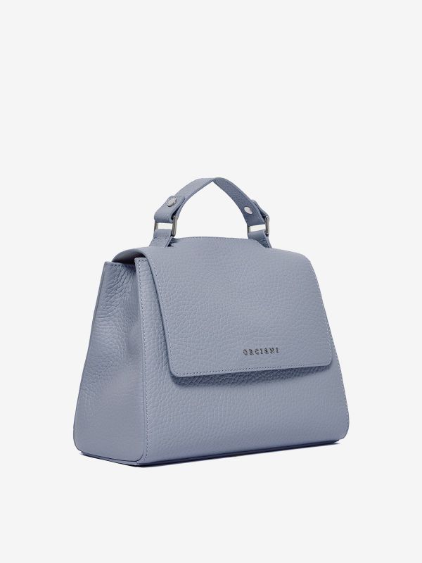 ORCIANI Sveva piccola con tracolla Celeste polvere