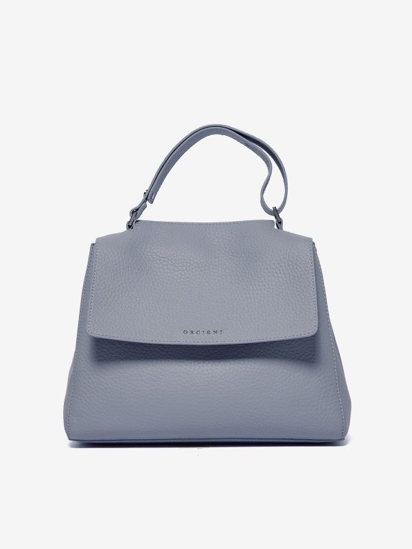 ORCIANI Sveva media con tracolla Celeste polvere