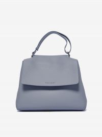 ORCIANI Sveva media con tracolla Celeste polvere