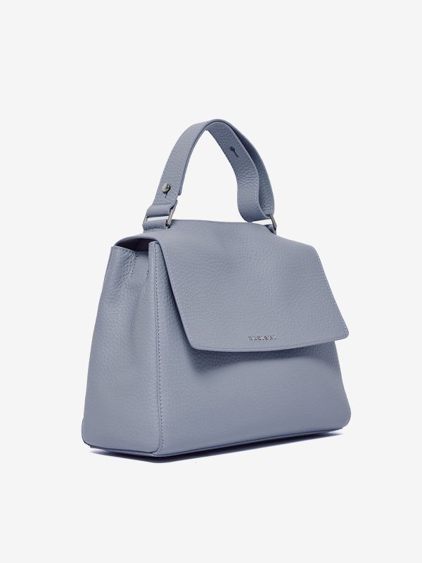 ORCIANI Sveva media con tracolla Celeste polvere