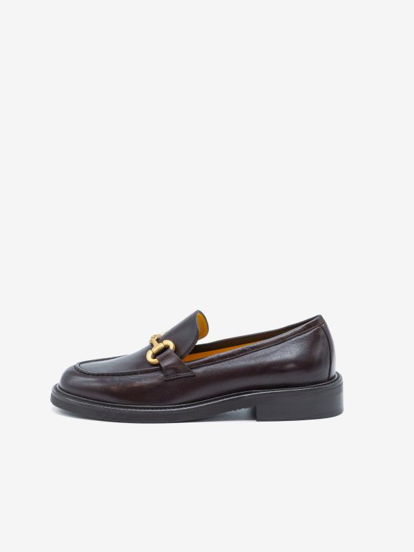 MARA BINI Mocassino pellle Bordeaux