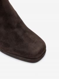 MARA BINI Stivaletto tc 60 plateau camoscio Testa di moro