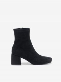 JEANNOT Stivaletto camoscio Nero