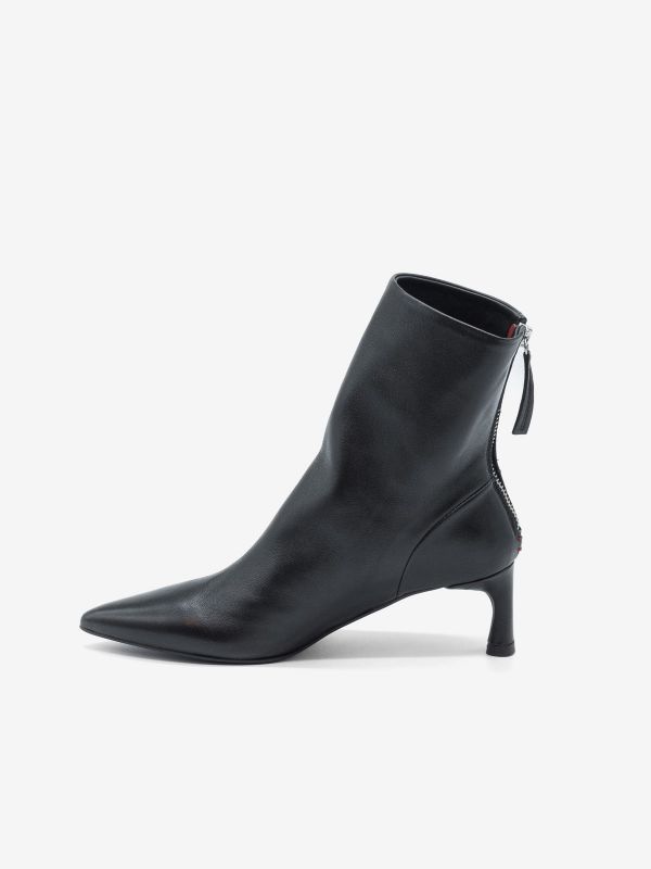 HALMANERA Stivaletto tc 5 cm Nero