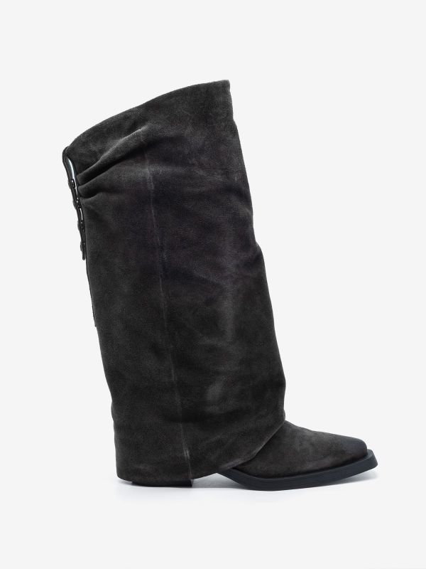 A.S.H. Stivale tc 50 camoscio morbido Marrone