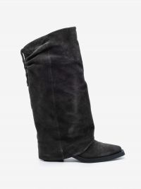 A.S.H. Stivale tc 50 camoscio morbido Grigio