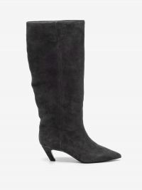 A.S.H. Stivale tubolare tc 70 camoscio Grigio